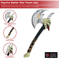 Norse Legendary Berserker Psycho Battle War Foam Axe