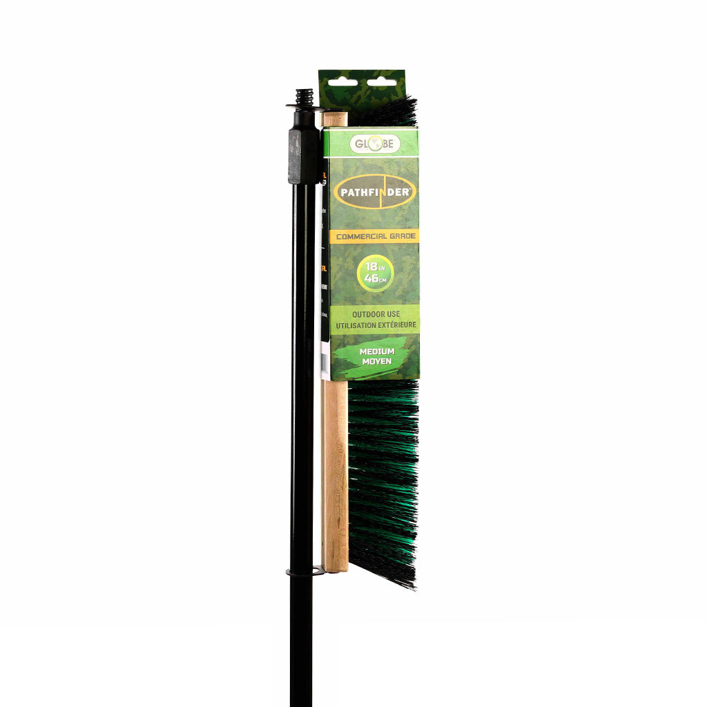 Side-Clipped Pathfinder Push Brooms - Sold By The Case