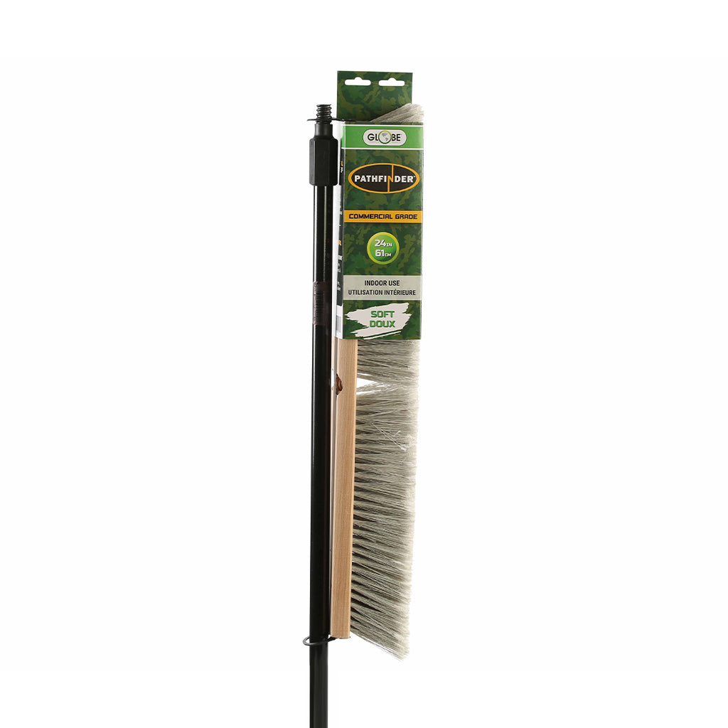 Side-Clipped Pathfinder Push Brooms - Sold By The Case